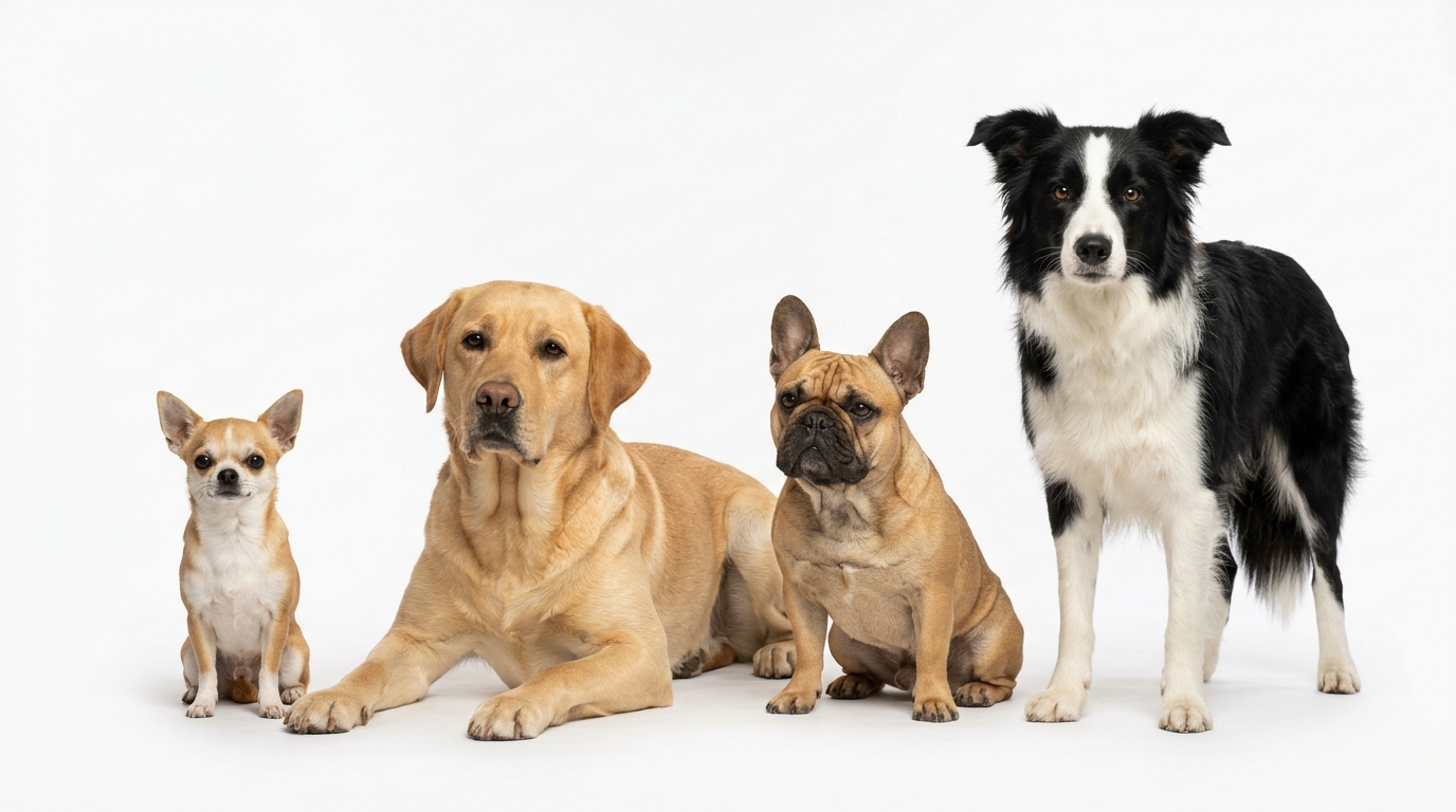 four_dog_breeds