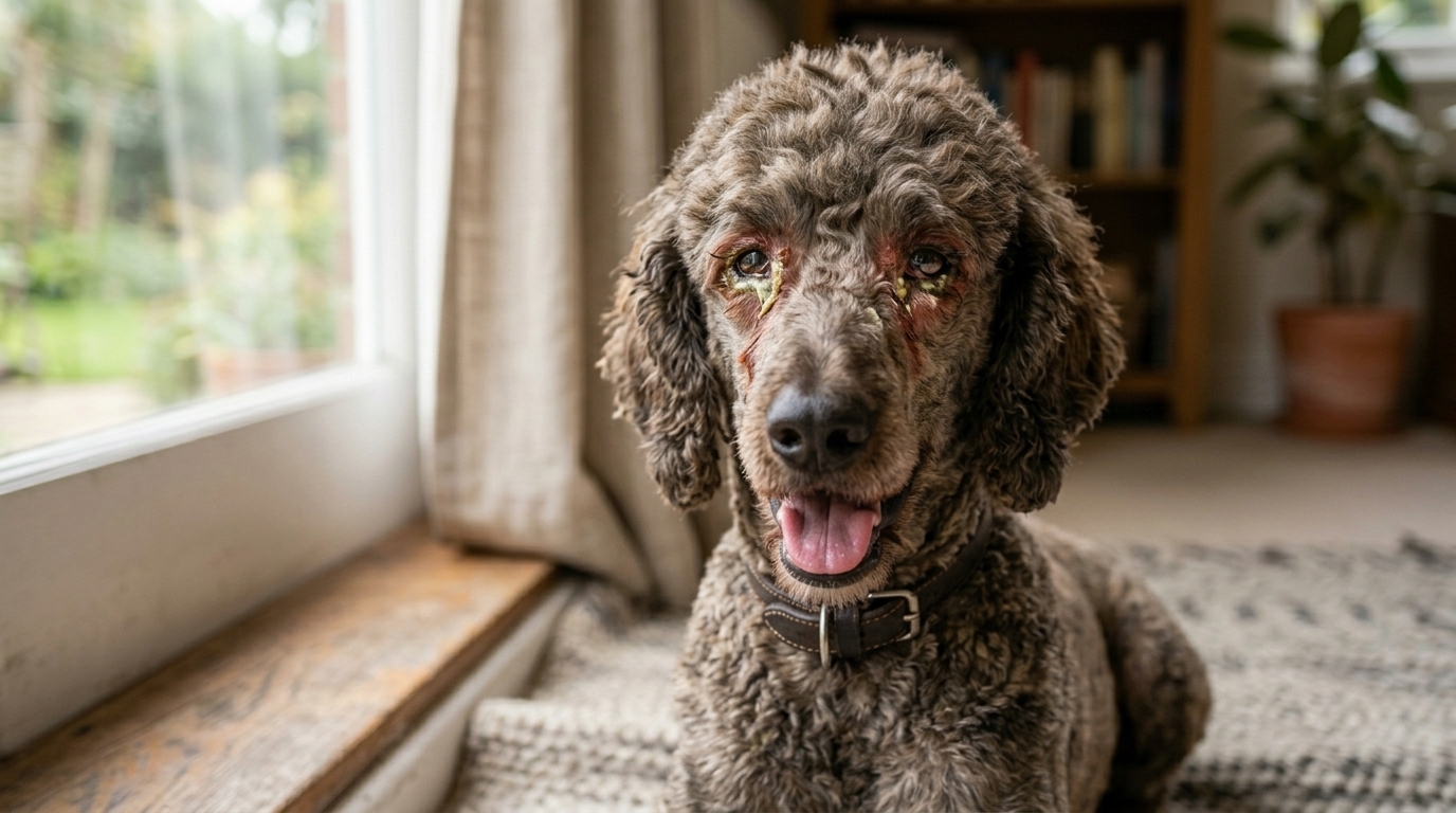 Poodle Eye Discharge